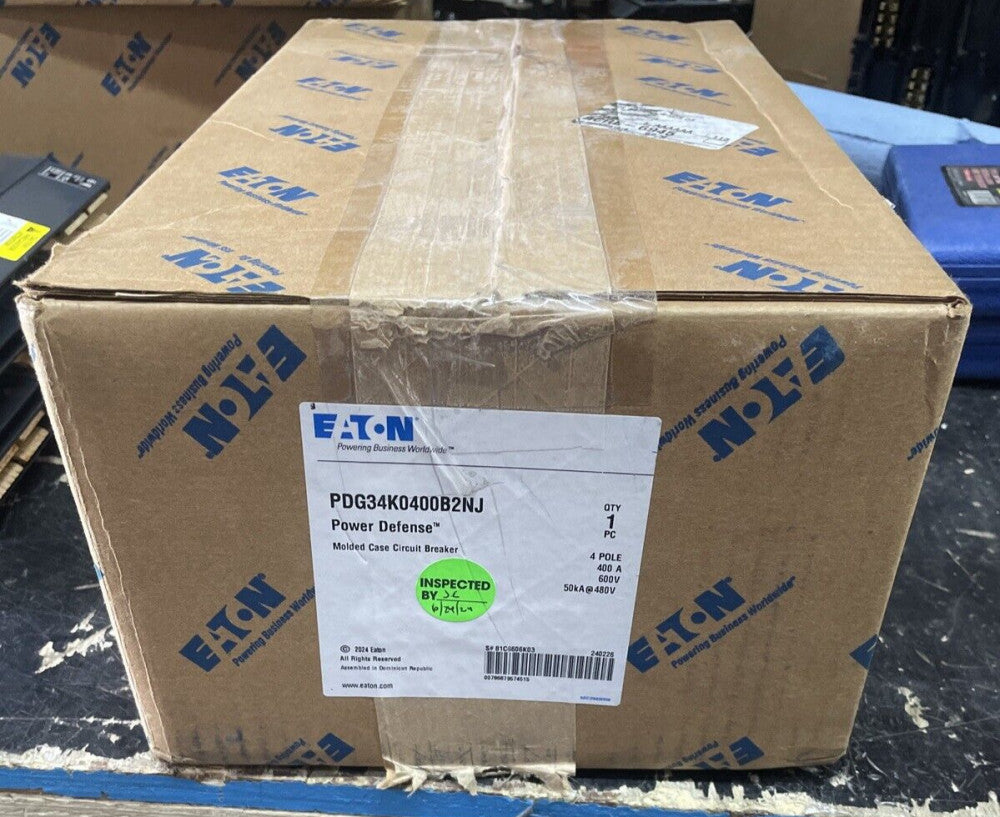 NEW EATON PDG34KO400B2NJ 400A CIRCUIT BREAKER 4P
