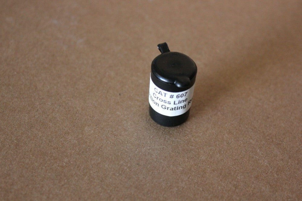New Ted Pella Microscopy Cross Line Diffraction Grating Replica Specimen 607