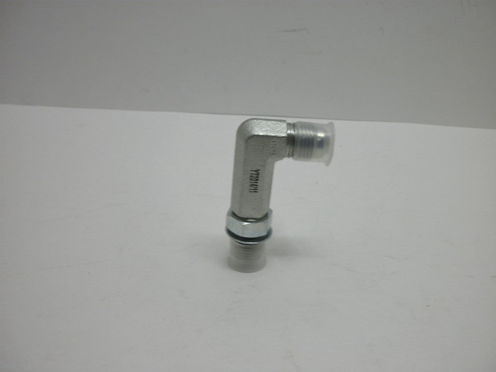QUALITY IMPORTS 90 DEGREE EXTENDED SS FITTING 9/16" SAE W/AN 37 FLARE NEW NO BOX