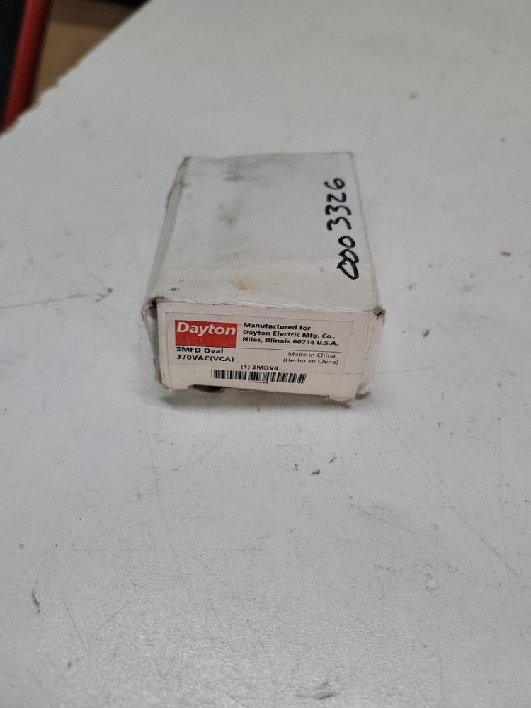 NEW OLD STOCK  Dayton Capacitor 5MFD Oval,