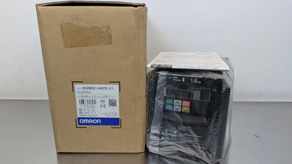 Omron 3G3MX2-A4015-V1 Inverter ADAH 0.1-580Hz 2 HP