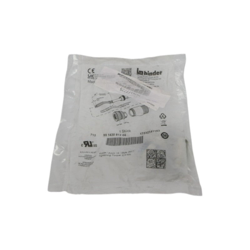BINDER 99143081204 250VAC 4.0A NSMP