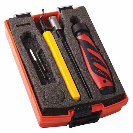Shaviv 90118 Deburring Tool Set,Electrical/Telecomm