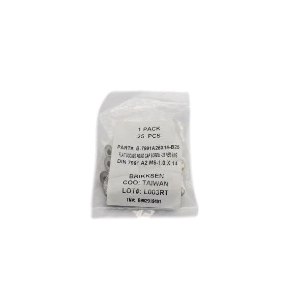 BRIKKENSEN B-7991A26X14-B25 (PKG OF 25) NSMP