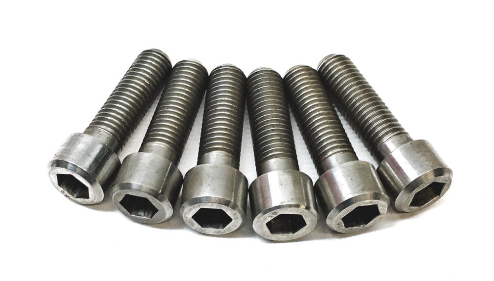 Unbranded 5/8 Inch OD 1 Inch Head 2-3/4 Inch OAL Bolt 19 Thread [Lot of 6] NOS