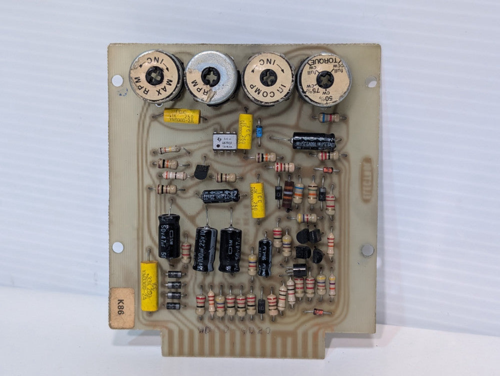 Electrol 9000-9020 Printed Circuit Board Assembly - As Pictured