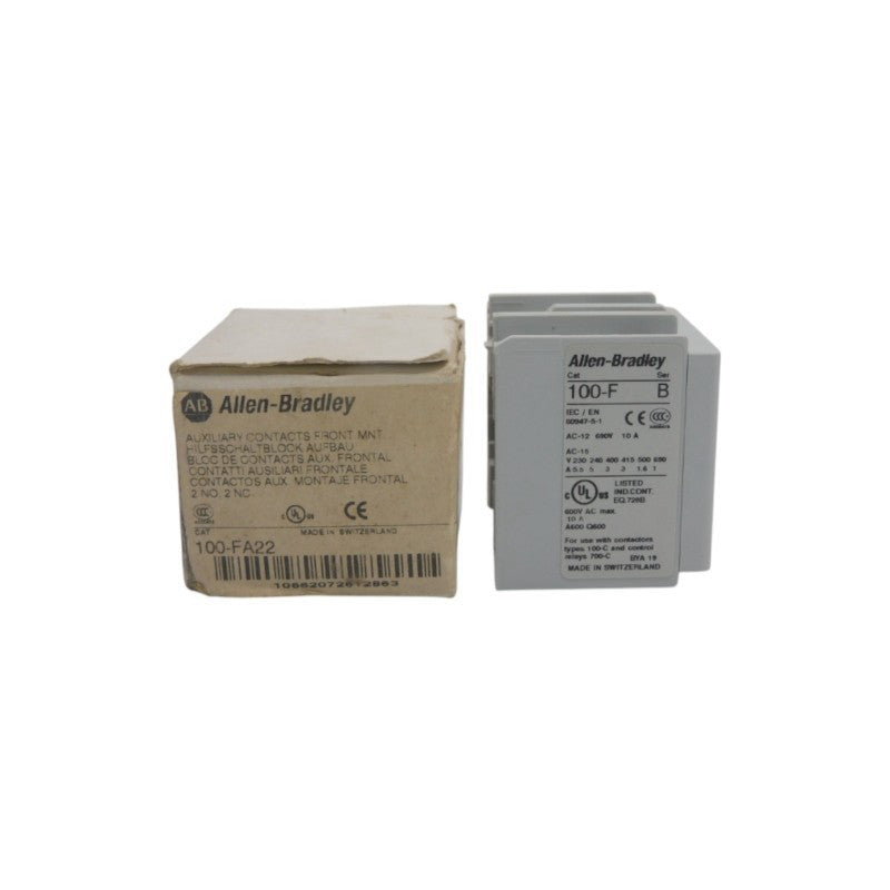 ALLEN BRADLEY 100-FA22 SER. B 690V 10A (WH) NSMP