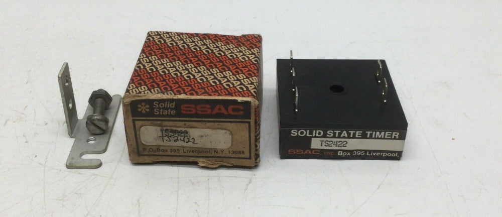 SSAC Solid State Relay Timer  TS2422 NOS