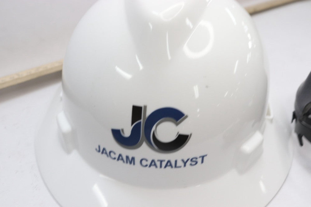 Jacam Catalyst V-Gard Cap White SM82 -Includes Harness