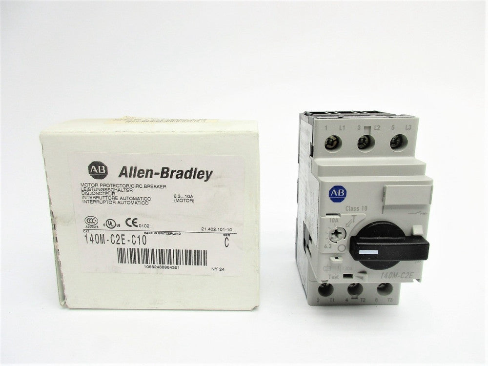 ALLEN BRADLEY 140M-C2E-C10 SER. C 690V 6.3-10A NSMP