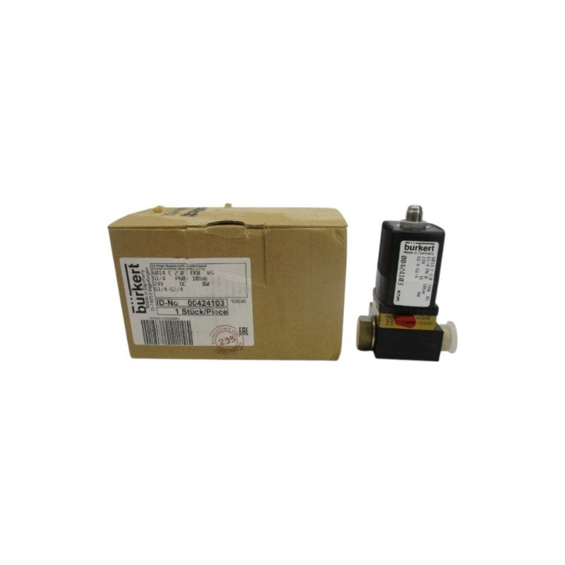 BURKERT 6014 C 2.0 FKM MS 24VDC NSMP