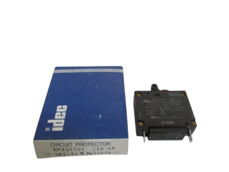 IDEC NRAS1100-20A-AA CIRCUIT PROTECTOR 20A NSMP