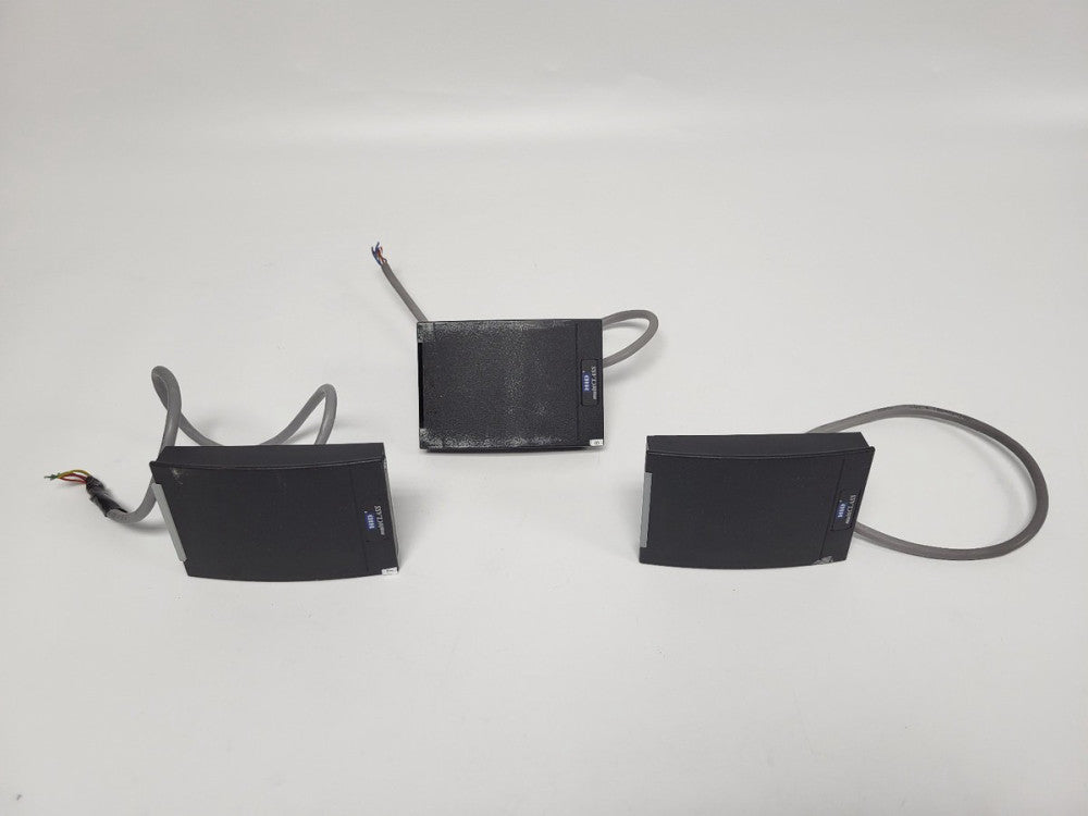 Lot of 3 HID 6125BKN0000 iClass RP40 Card Readers, Wiegand, 125kHz, 5-16VDC