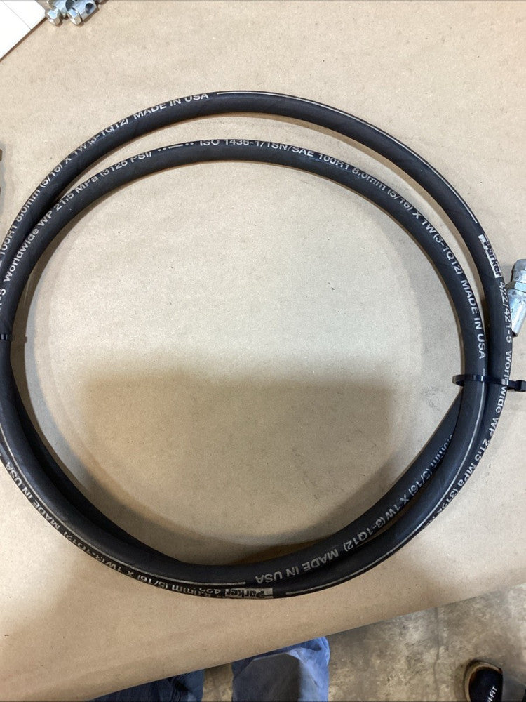 PARKER 422/421-5 Worldwide WP21,5 MPa (3125PSI) Hydraulic Hose (USED)