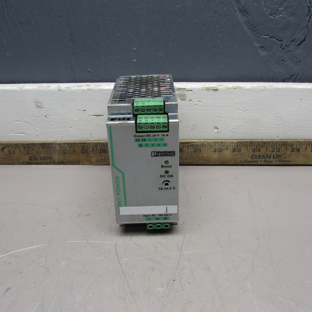 PHOENIX CONTACT QUINT-PS/1AC/24DC/10, POWER SUPPLY, MAKE OFFER!