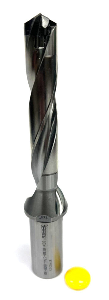 BEAR DCN 0748-374-100R-5D INDEXABLE DRILL CUTTING DIA 0.748" OAL 7.12"