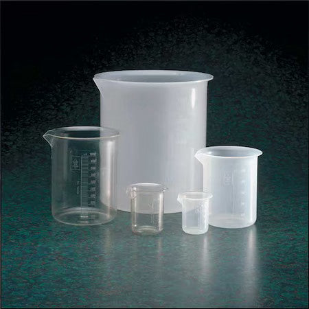 Dynalon 222045-1000 Beaker, Polymethylpentene, Low Form, 1 L / 33.81 Fl Oz