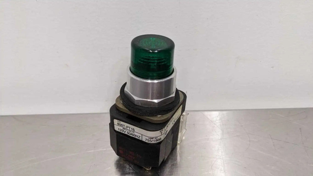 Allen-Bradley 800T-PT16 Illuminated Pushbutton Ser T Green