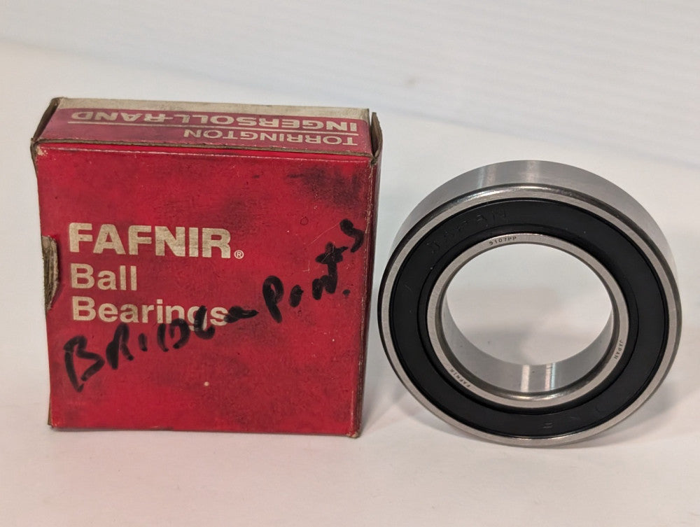 Fafnir 9107PP Radial Deep Groove Ball Bearing Double Sealed 35mm ID 62mm OD