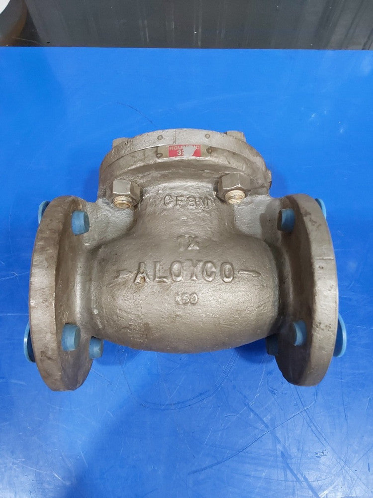 Aloyco 1 1/2" Stainless Valve CF8M  FIGURE NO:377