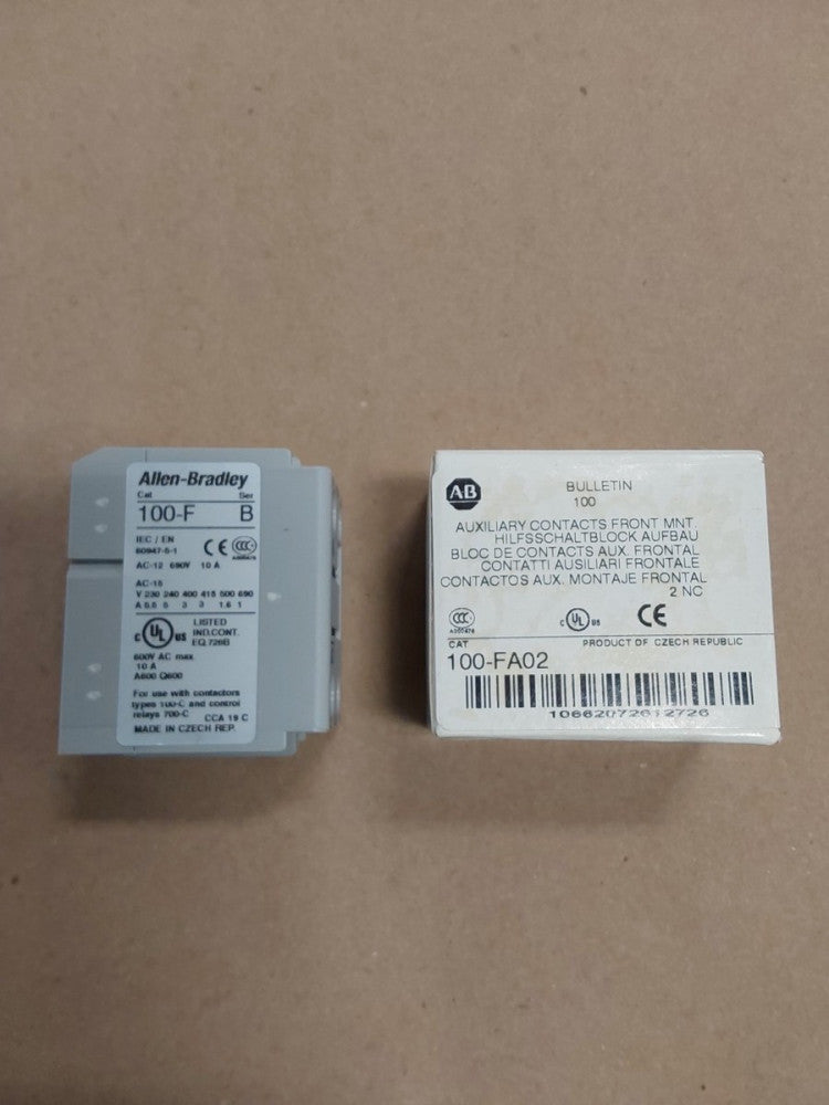 Allen Bradley 100-FA02   Auxiliary Contact (NIB)