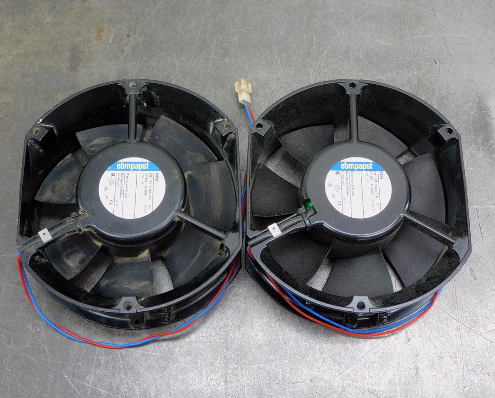 Ebm Papst 6424 Cooling Axial Fan 24V DC 3400 RPM 18W Lot of Two (2)
