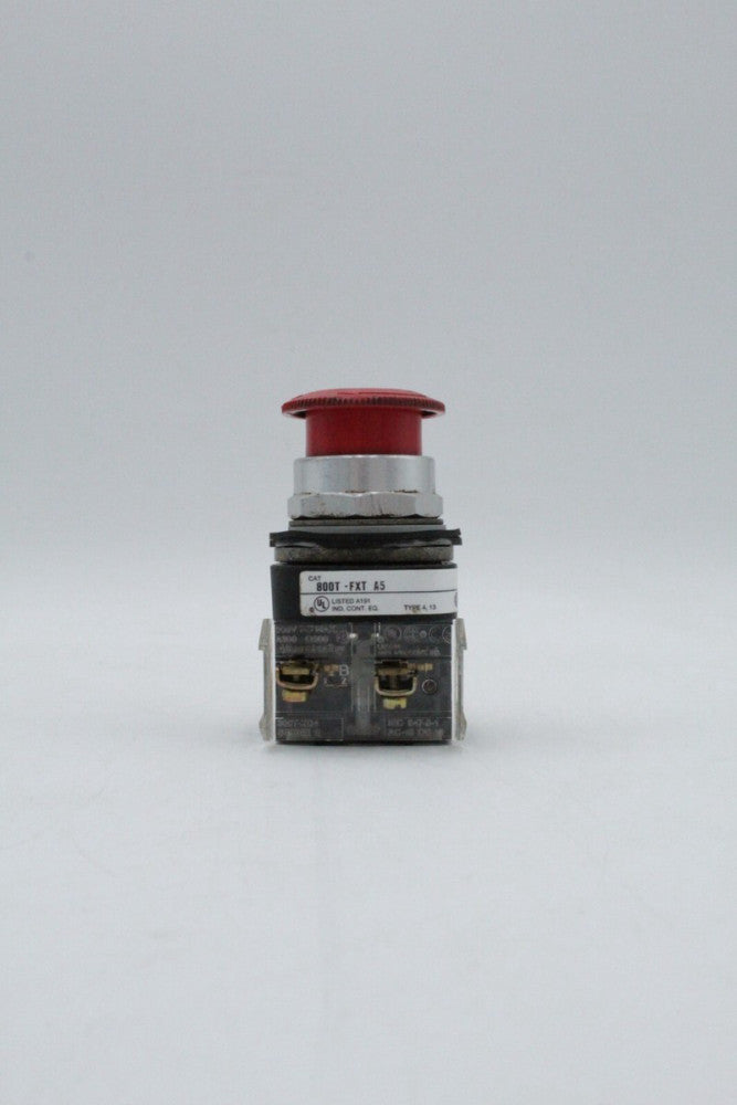 Allen-Bradley 800T-FXT A5 2-Position Red Twist Push Button