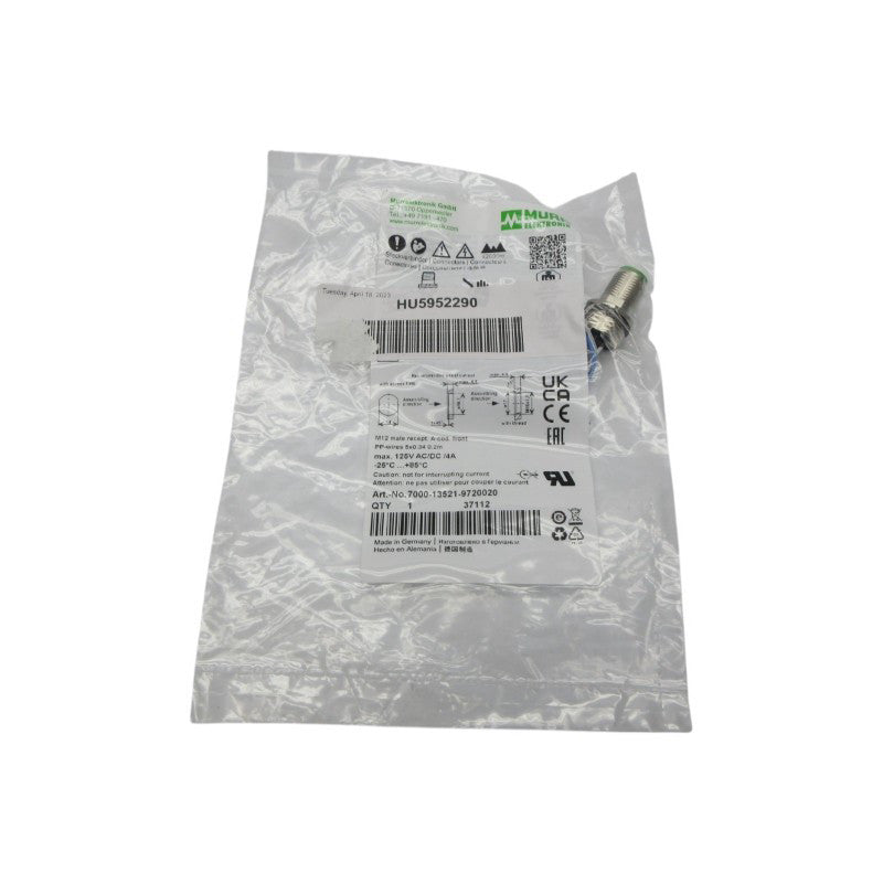 MURR ELEKTRONIK 7000-13521-9720020 125VAC 4A NSMP