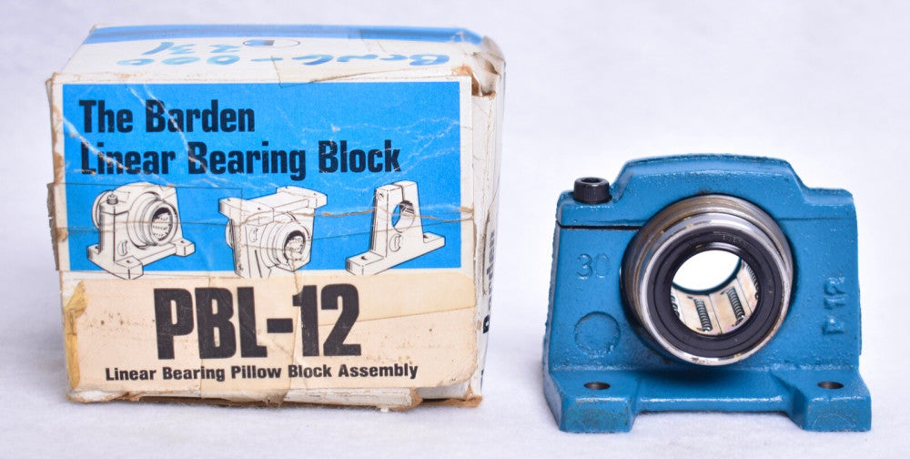 Barden Linear Bearing Pillow Block Assembly PBL-12