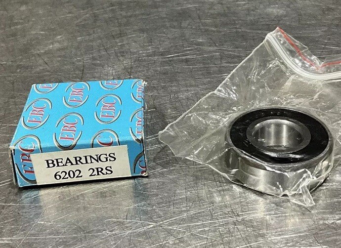EBC 6202 2RS Bearings NOS SURPLUS