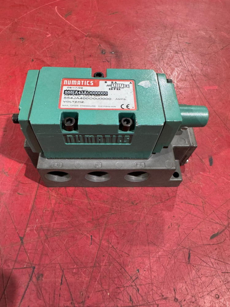 NEW NO BOX NUMATICS PNEUMATIC VALVE 555JA43AO000000