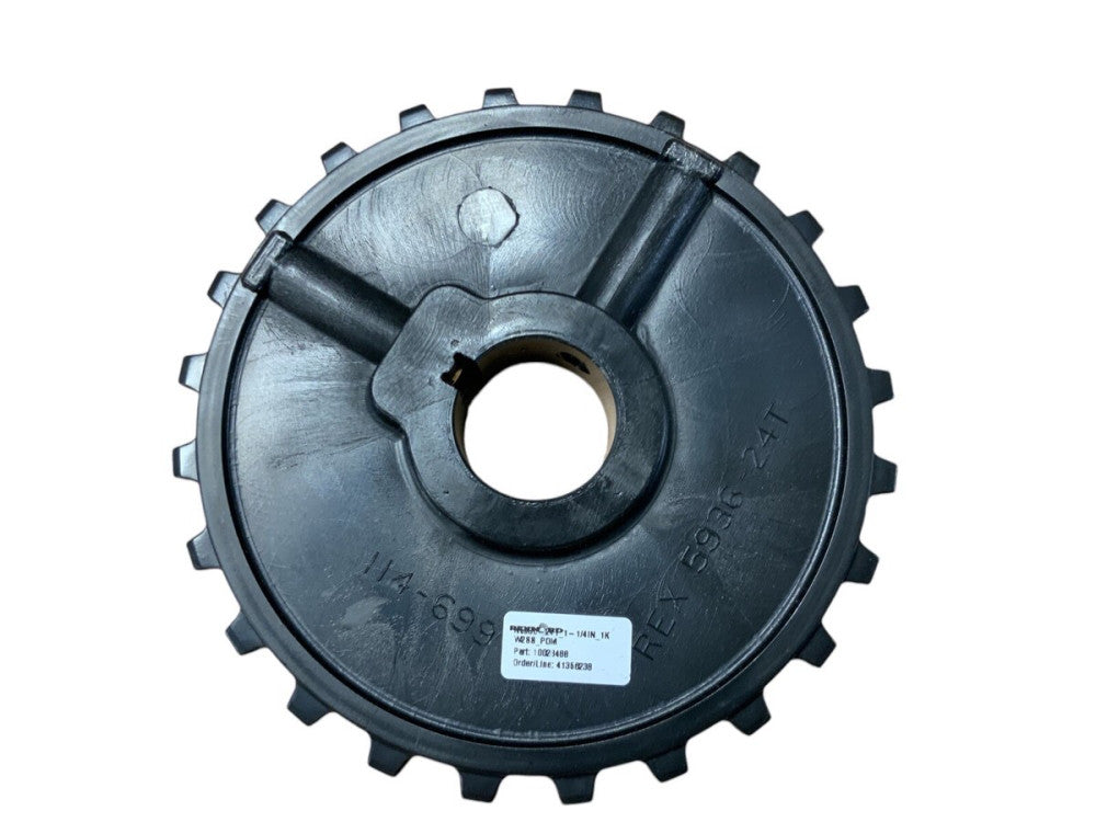 Rexnord N5936-24T 1-1/4IN TableTop Sprocket, 24 Teeth
