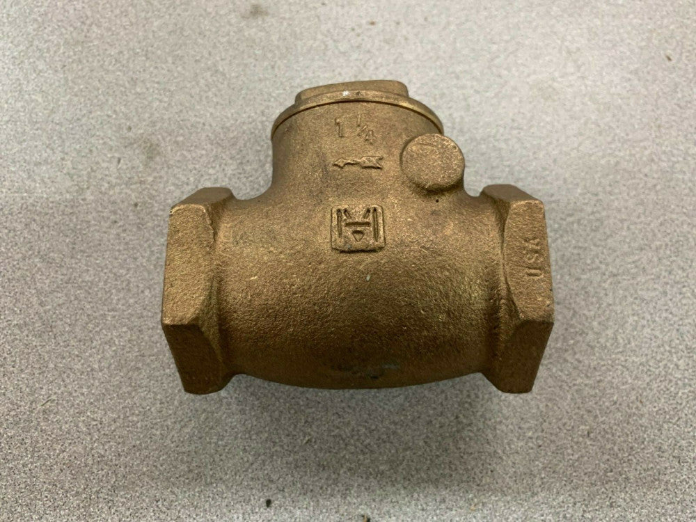 NEW NO BOX MILWAUKEE 1-1/4" CHECK VALVE FIG. 509 125 SWP 200 WOG