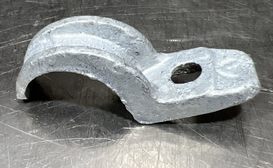1 Hole Rigid Pipe Straps - Malleable Iron - Nos Surplus Price Per 1 Unit