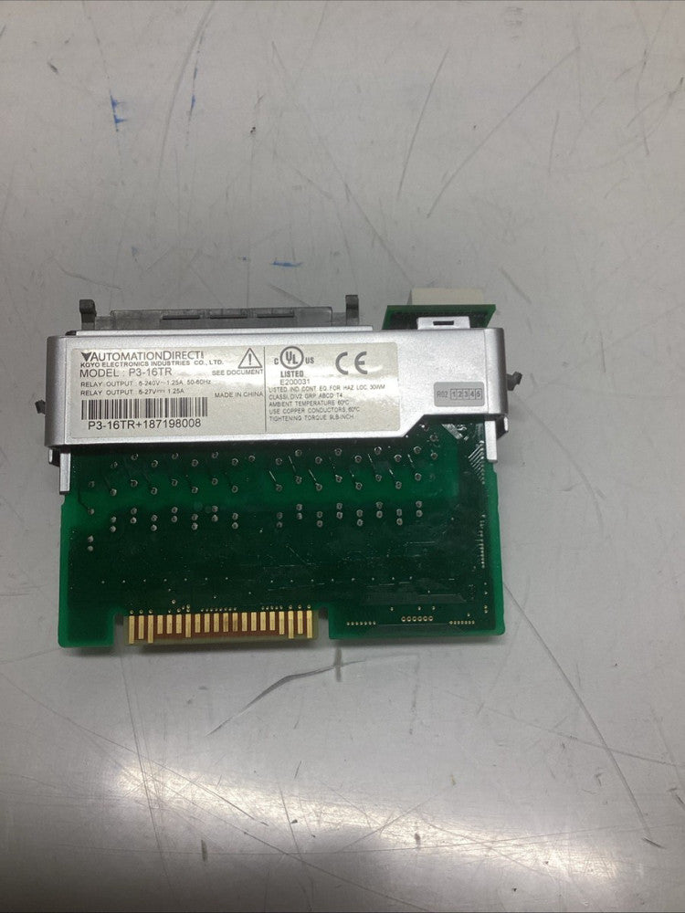 AUTOMATION DIRECT P3-16TR Analog Input Module R-150