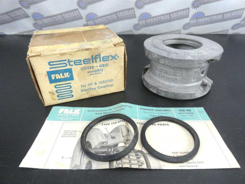 FALK Steelflex Couplings COVER ASSEMBLY - INCOMPLETE- 40T10 - B/M 758272 (New)
