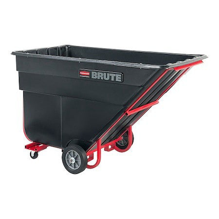 Rubbermaid Commercial Fg102542bla Tilt Truck,Forkliftable,1-1/2 Cu. Yd.
