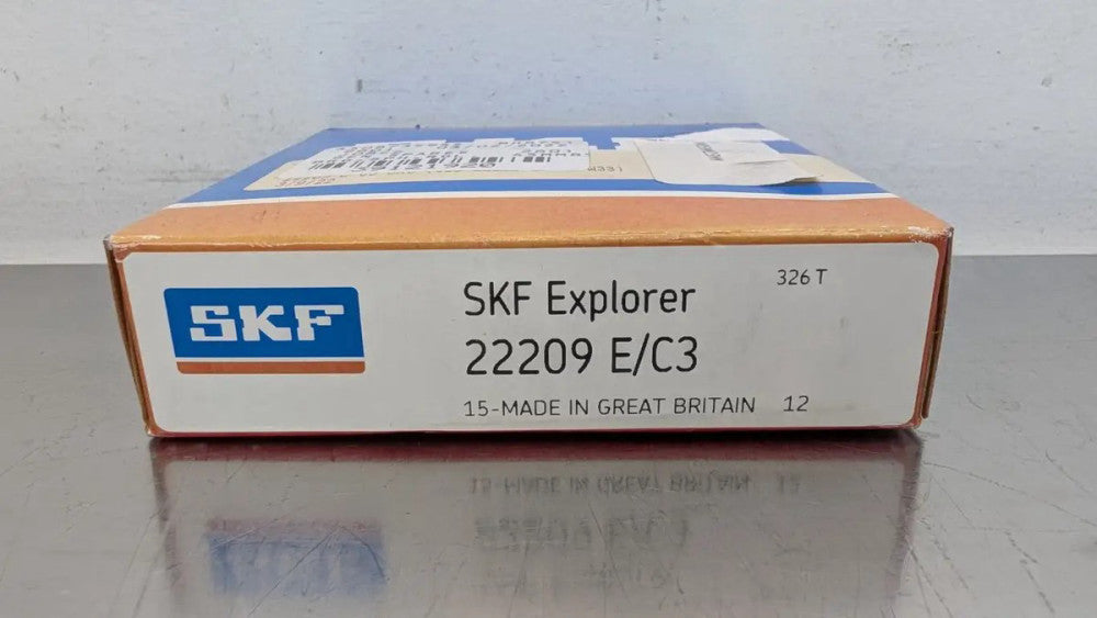SKF 22209 E/C3 Spherical Roller Bearing Explorer 45mm ID 85mm OD 23mm Wide