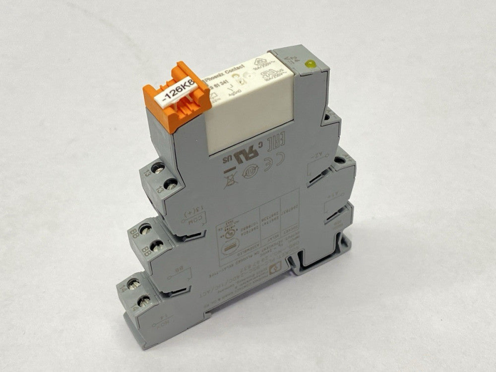 Phoenix Contact PLC-BSC-24DC/1IC/ACT Relay Base 2967837 w/ 2961341 Relay