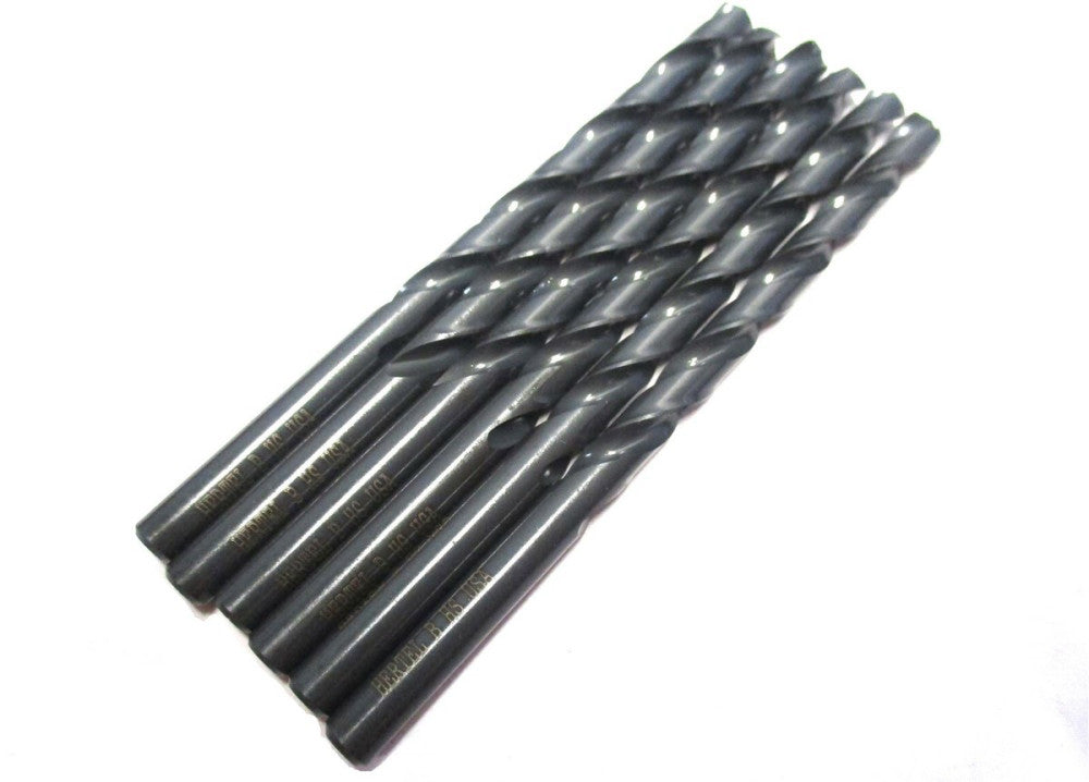 NEW (71205934) Ltr B x 2-3/4 x 4 118° RH HSS Spiral Flute Jobber Drill - 6 QTY