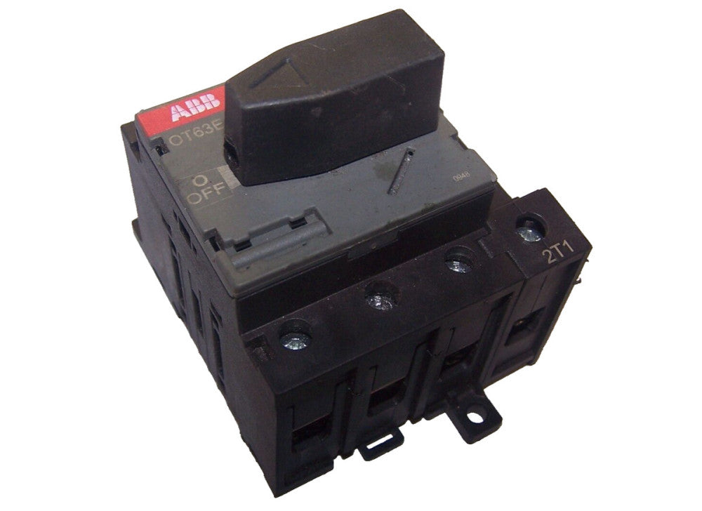 ABB DISCONNECT SWITCH 63 AMP 600 VAC  OT63E4N2 -117