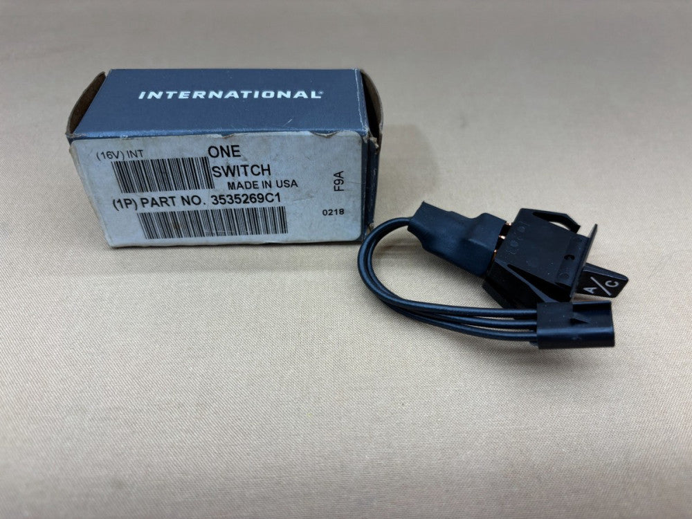 International 3535269C1 Air Conditioner Switch Heavy Equipment A/C Part