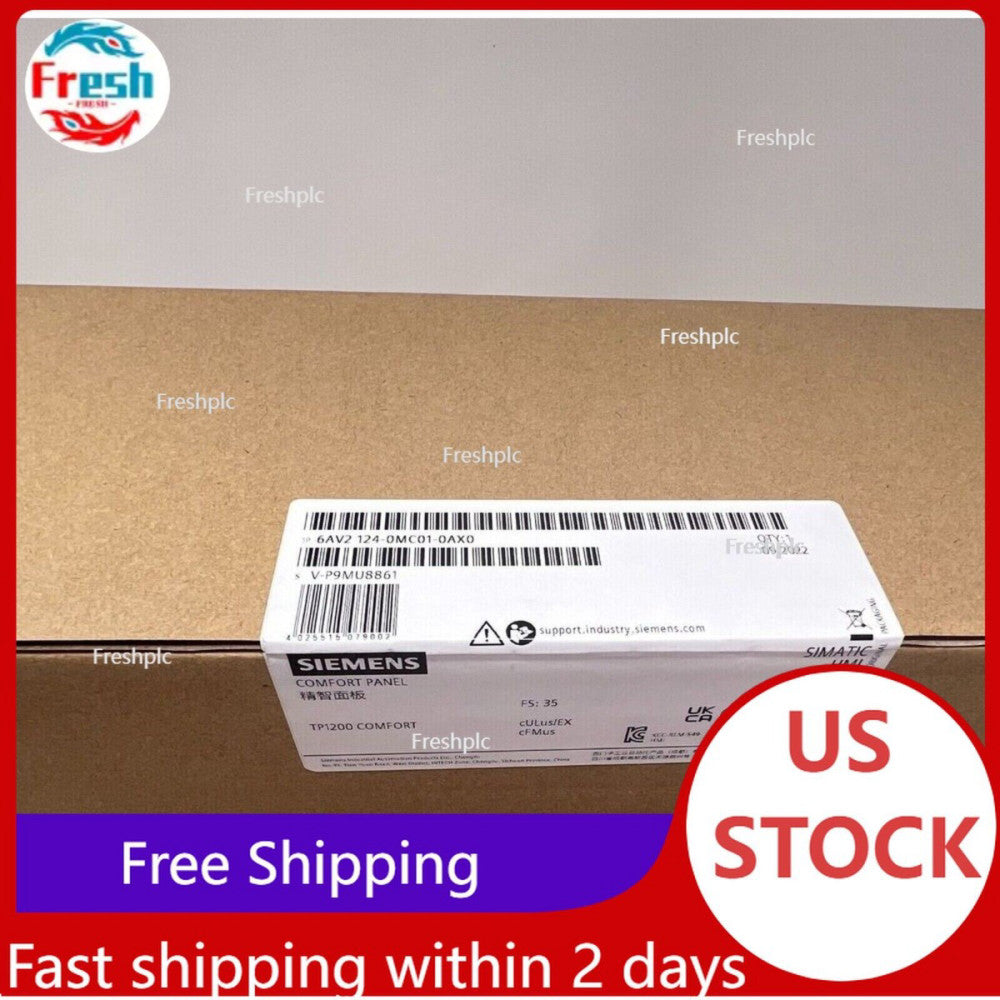 Brand New Siemens 6AV2124-0MC01-0AX0 6AV21240MC010AX0 Factory Sealed HMI