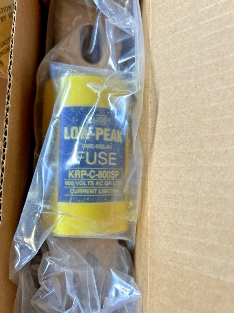 BUSSMANN KRP-C-800SP Fuse, 800 AMP, 600V, Current-Limiting Time-Delay, NEW
