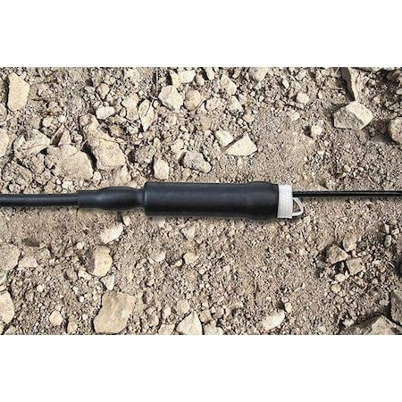3M Qslv-M(8-2/0) Connector Inslatrs,0.75In Id,Blk,2-1/2In