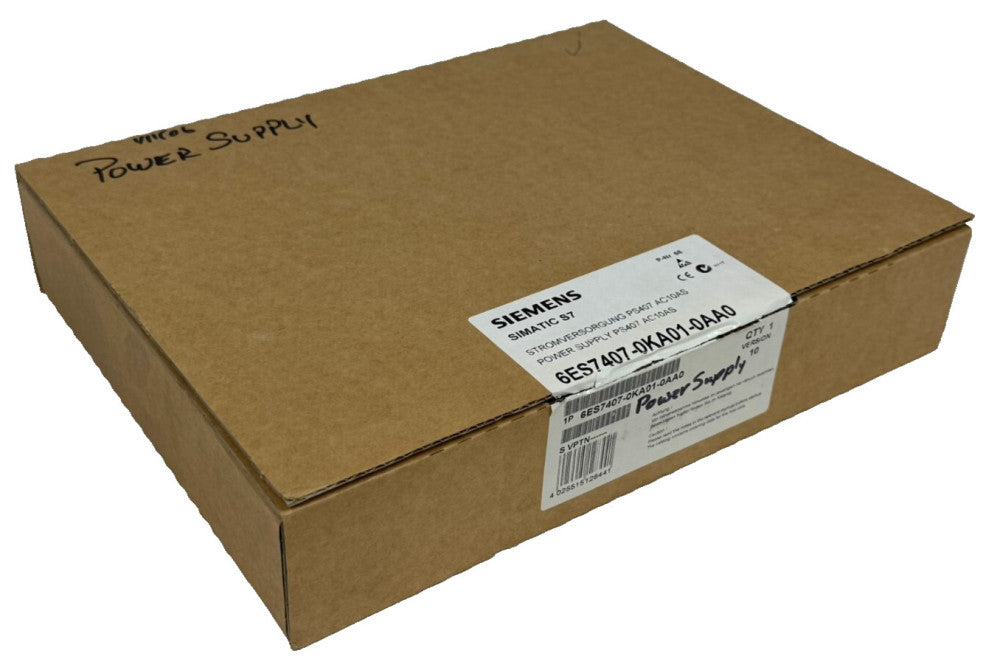 NEW SIEMENS 6ES7407-0KA01-0AA0 POWER SUPPLY PS407 AC10AS 6ES7 407-0KA01-0AA0