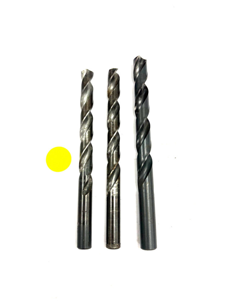 CLEVELAND CLE-FORGE 25/64", 7/16", AND 3/8" DRILL BITS LOT OF 3