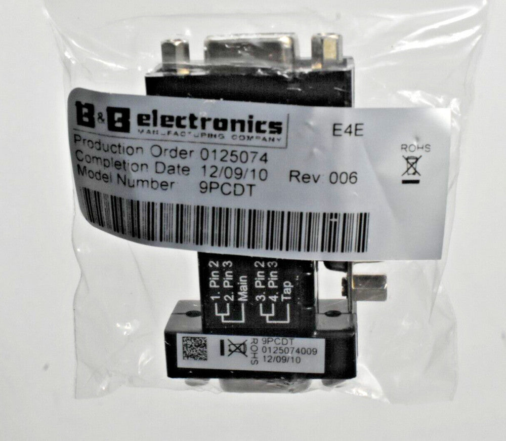 B&B Electronics 9-Pin Data Tap 9PCDT New