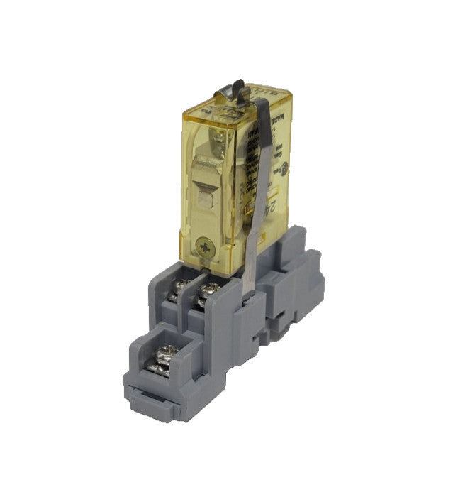 IDEC 5 PIN RELAY W/SOCKET RHIB-U 24211 DC 12V