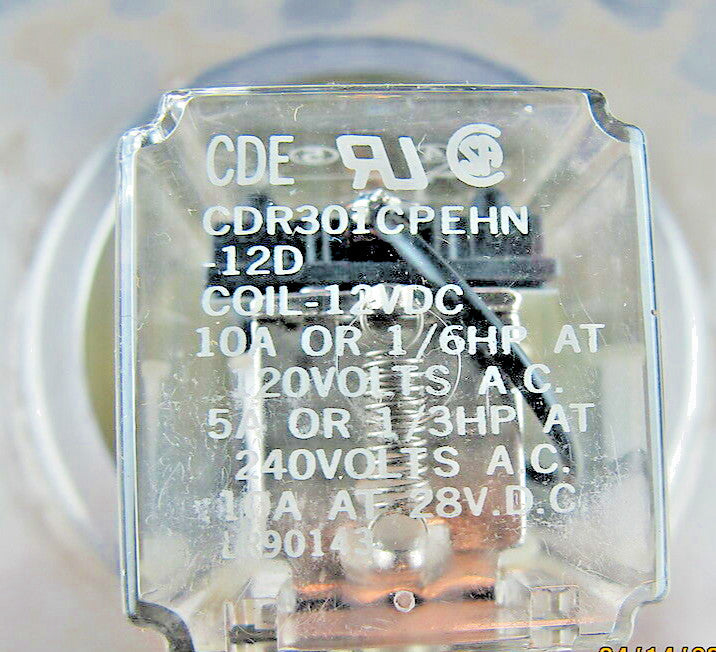 12 Volt Relay 311D10-12V / KRP5D / CDR301CPEHN-12D  / KRP50Y12 [C3BY] #6